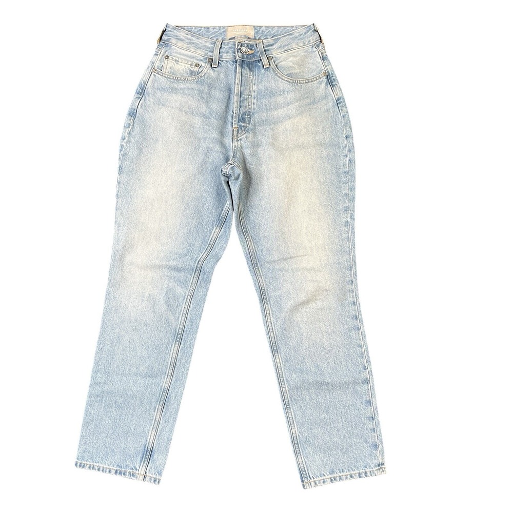 Everlane Jeans Curvy 90s Cheeky Straight Leg Cropped Organic Cotton Womens Sz 27